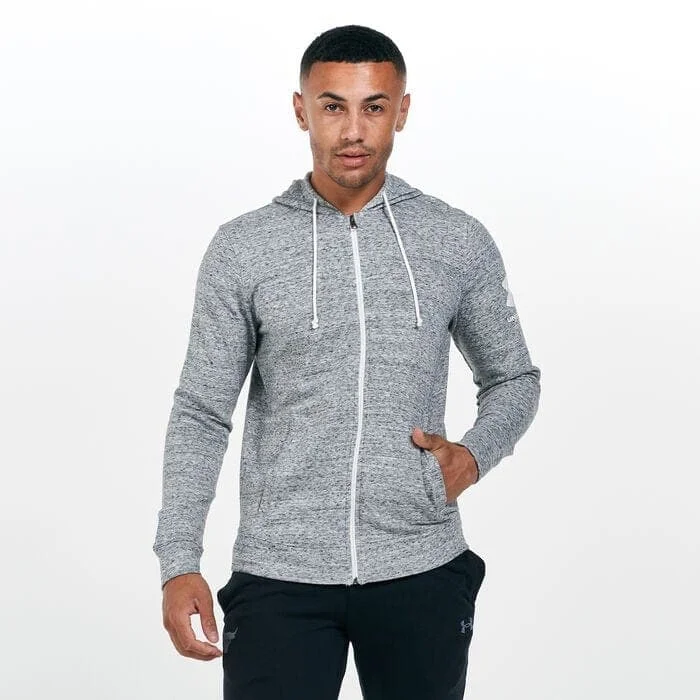 Striped cotton hoodie blue -Hoodie sweatshirt Under Armour