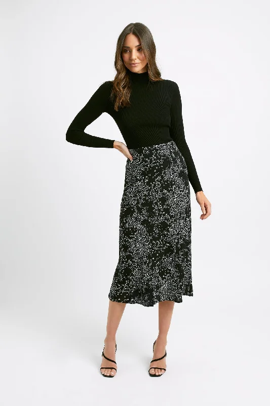 designer skirts art -Temperance Slip Skirt