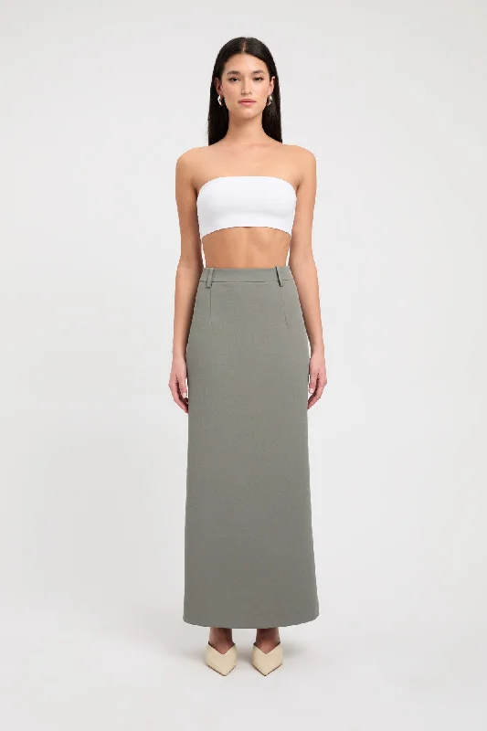 pleated skirts women -Ariel Midi Skirt