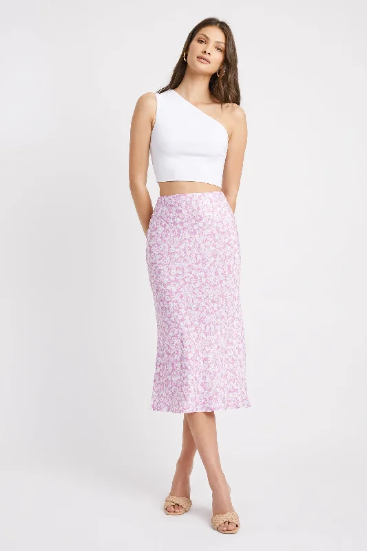 enzyme wash skirts -Neyo Slip Skirt