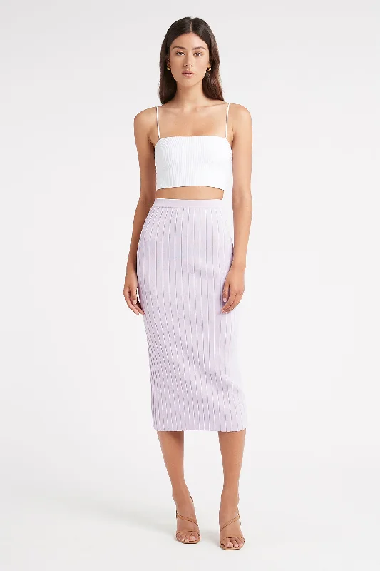 circle skirts retro -Stirling Midi Skirt