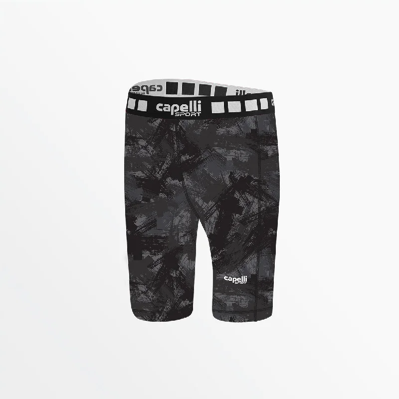 dark wash chino shorts -WOMEN'S CAMO STROKES BIKER SHORTS