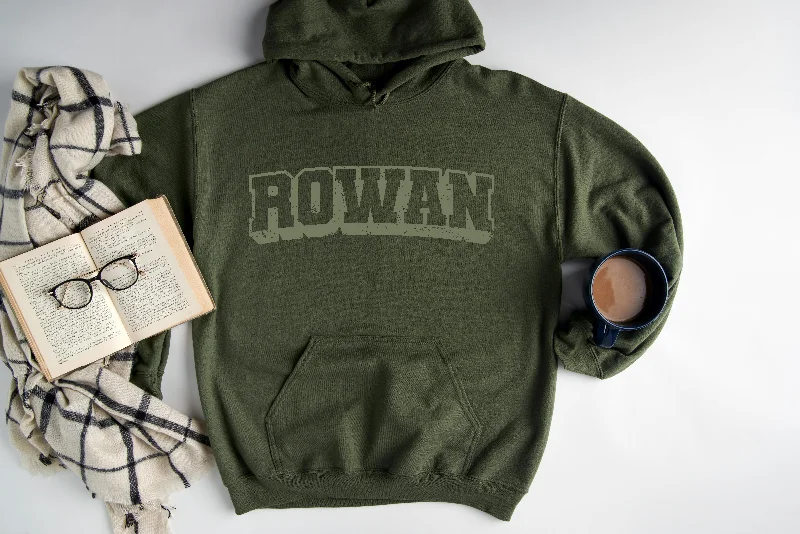 Oversized pullover hoodie white -rowan hoodie