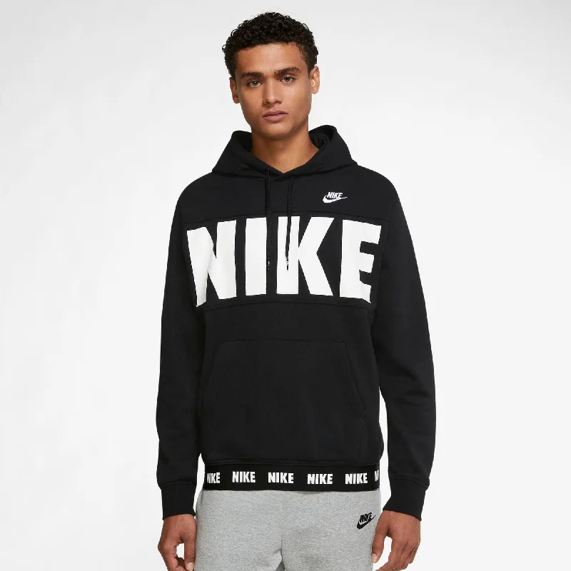 Cropped pullover hoodie white -Nike NSW Hoodie