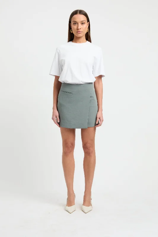 baby skirts soft -Lux Mini Skirt