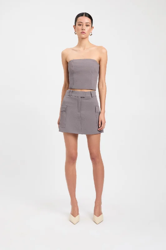 retirement skirts -Ariel Cargo Mini Skirt