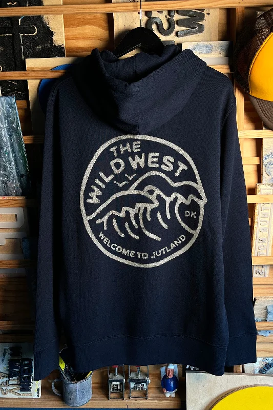 Cozy graphic hoodie beige -Hoodie "The Wild West"