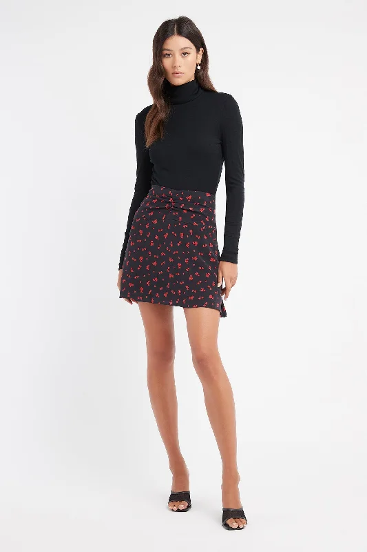 shredded skirts edgy -Remy Mini Skirt