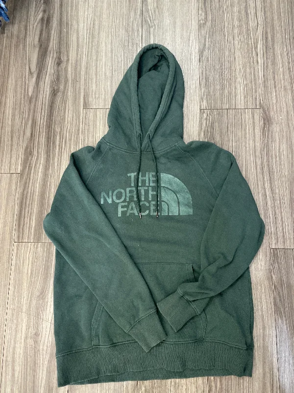 Retro fleece sweatshirts beige -Sweatshirt Hoodie By The North Face In Green, Size: M