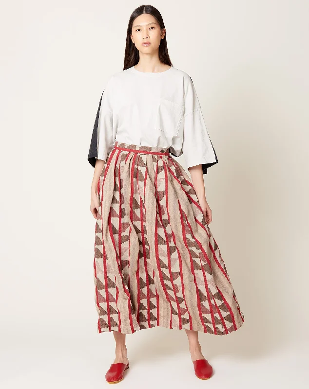 custom name skirts -Cotton Pueblo Stripe HARVEST Skirt