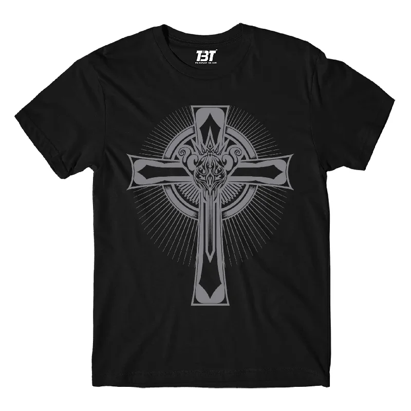 color block t-shirts -Black Sabbath T shirt - Headless Cross