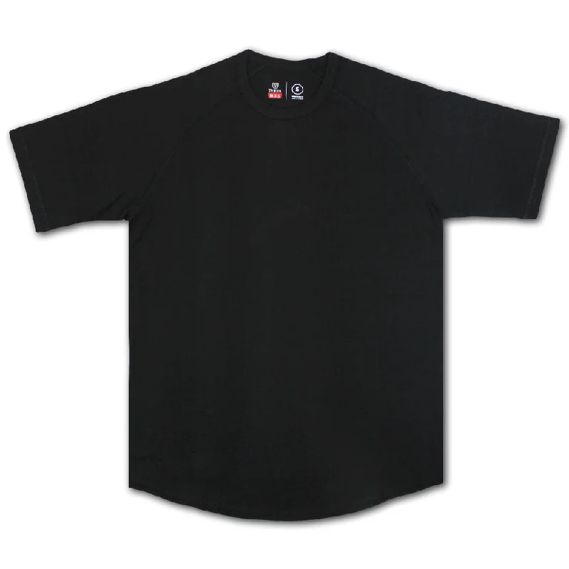 crossfit t-shirts tough -Brixton Basics Baseball T-Shirt Black