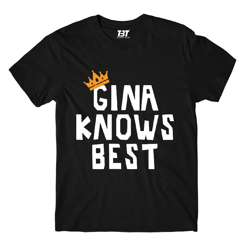 patchwork t-shirts -Brooklyn Nine-Nine T shirt - Gina Knows Best