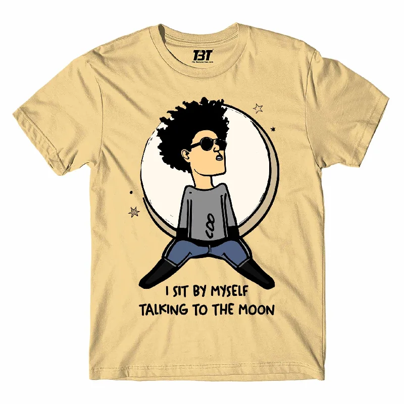 new job t-shirts -Bruno Mars T shirt - Talking To The Moon