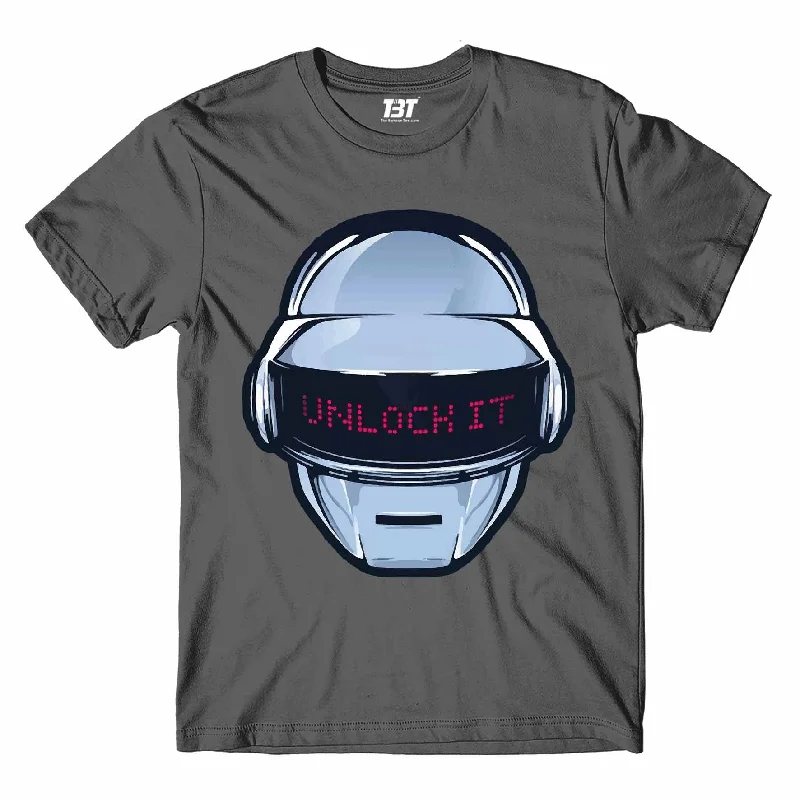 sheer t-shirts lightweight -Daft Punk T shirt - Unlock It