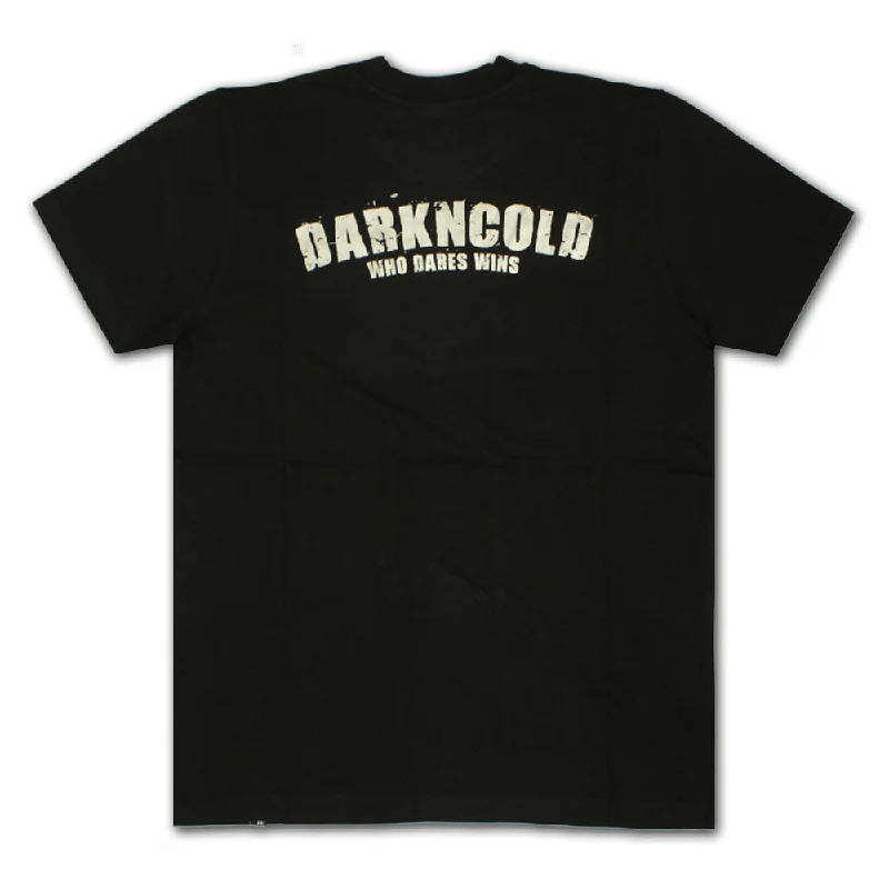 workshop t-shirts -Darkncold Who Dares Wins Basic T-shirt Black