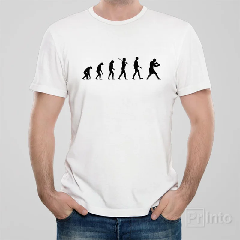 abstract art t-shirts -Evolution of Boxing T-shirt