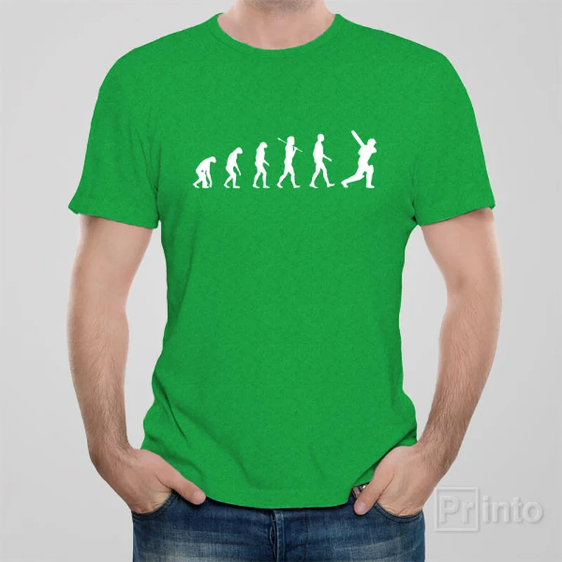 music festival t-shirts -Evolution of Clricket T-shirt