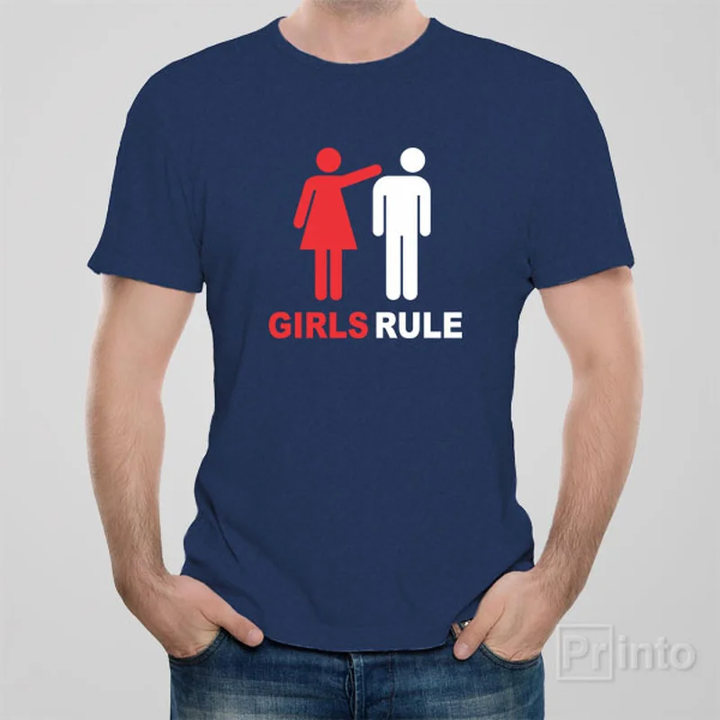 class reunion t-shirts -Girls rule