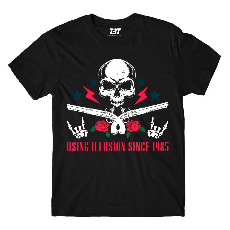 sailing t-shirts nautical -Guns N' Roses T shirt - Using Illusion Since 1985