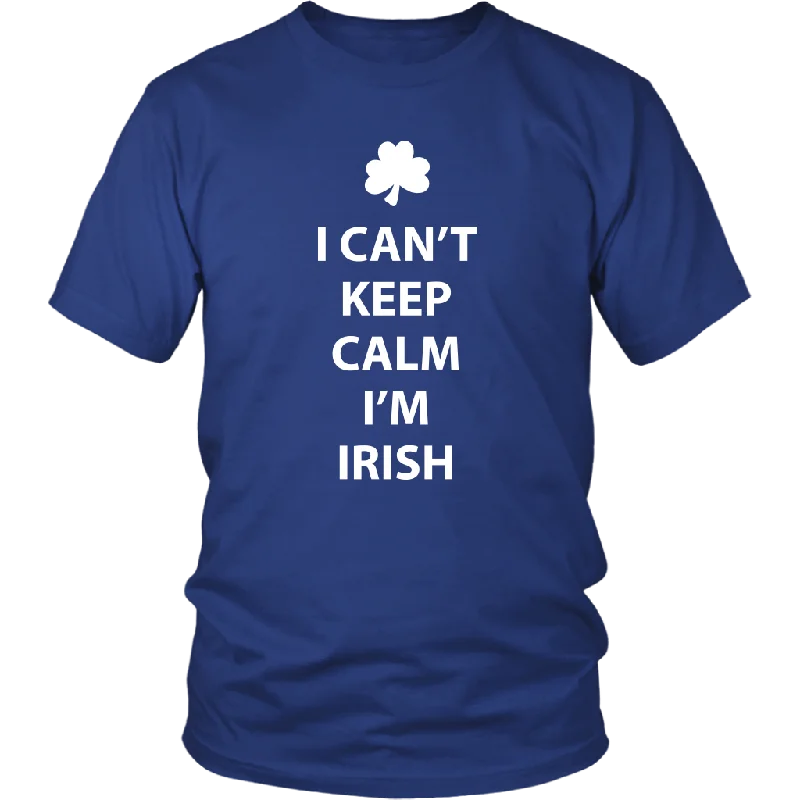 crochet t-shirts detail -I CAN'T KEEP CALM, I'M IRISH Unisex T-Shirt