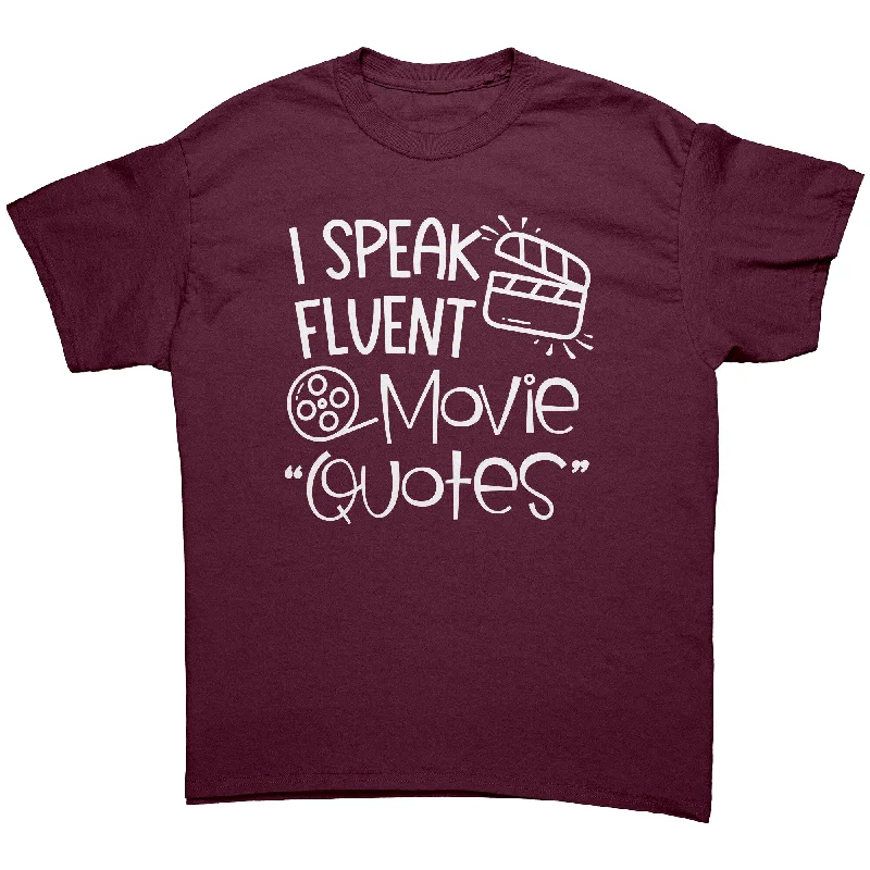 long sleeve t-shirts kids -I Speak Fluent Movie Quotes Unisex T-Shirt