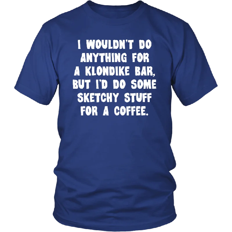 relay race t-shirts -I wouldn't do anything for a Klondike Bar Unisex T-Shirt