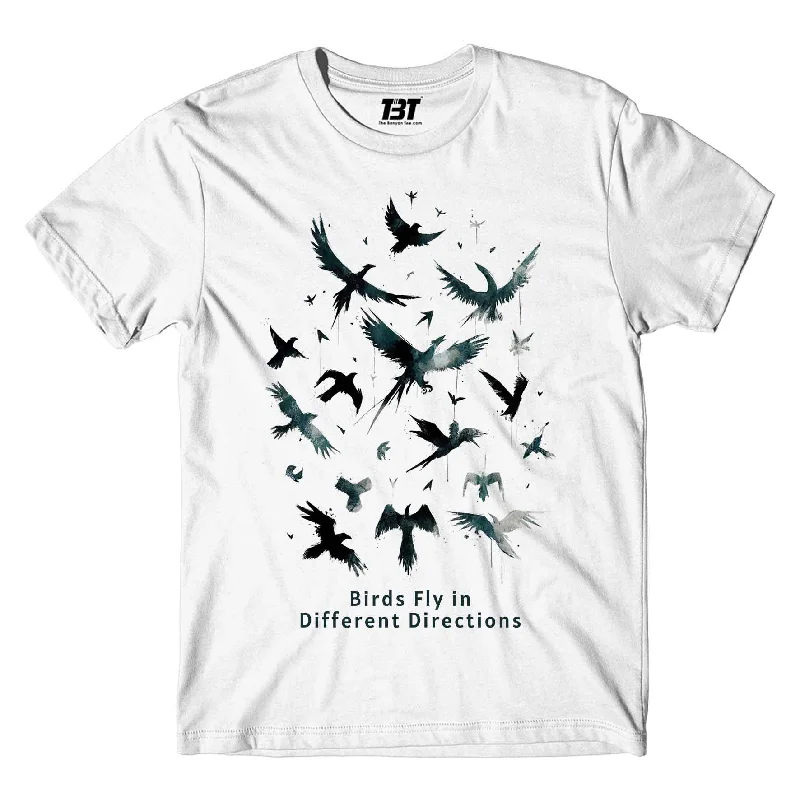 national park t-shirts -Imagine Dragons T shirt - Birds Fly In Different Directions