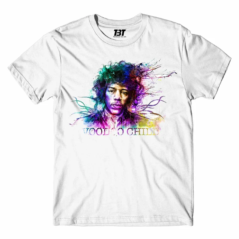 seamless t-shirts comfort -Jimi Hendrix T shirt - Voodoo Child