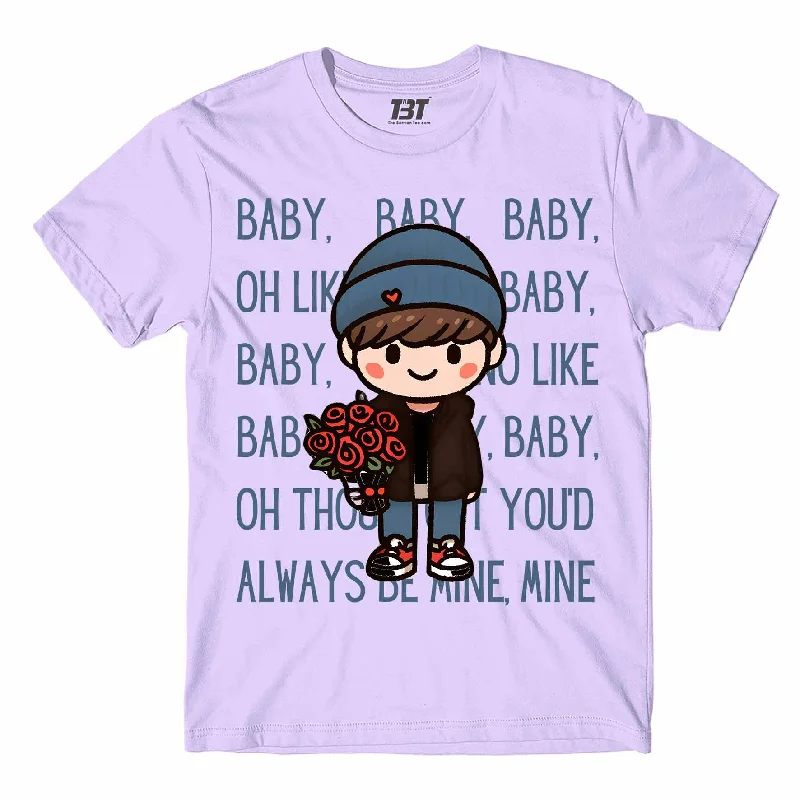 athletic fit t-shirts -Justin Bieber T shirt - Baby