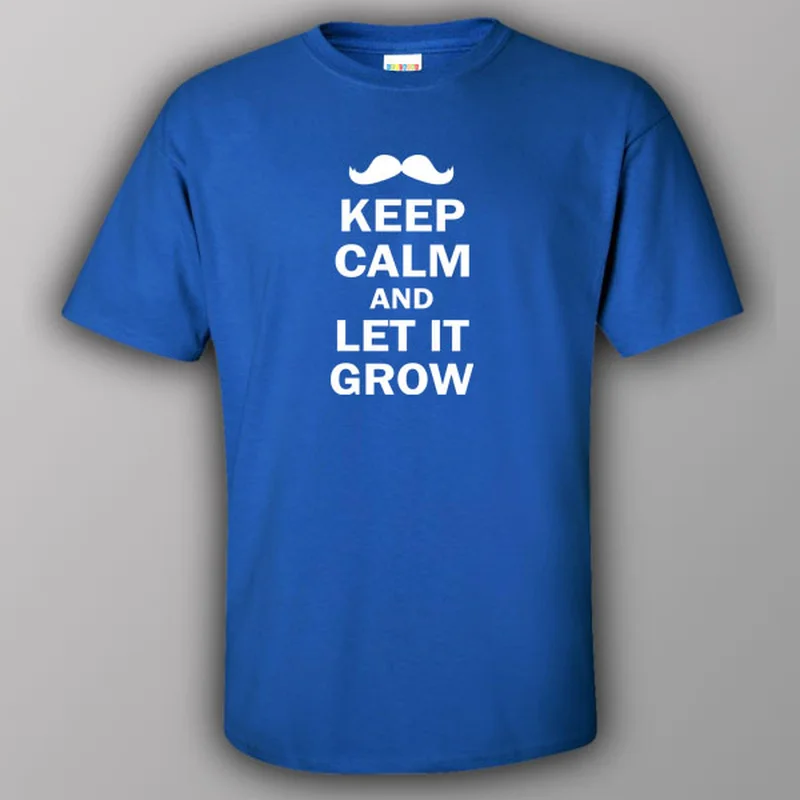 college logo t-shirts -Keep calm and let it grow - T-shirt