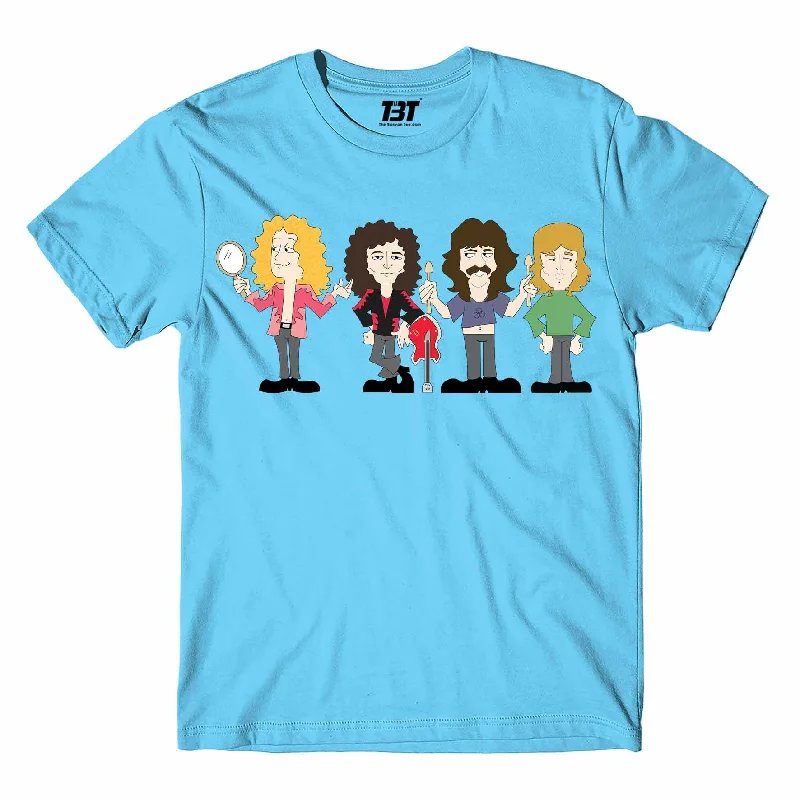 square neck t-shirts -Led Zeppelin T shirt - The Rockstars