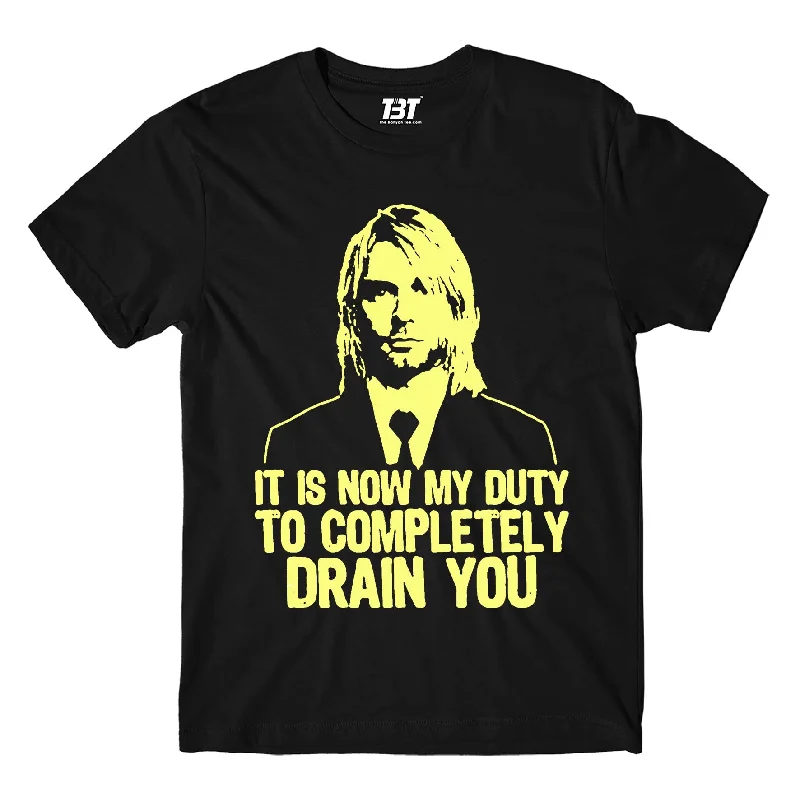 charity collab t-shirts -Nirvana T shirt - Drain You