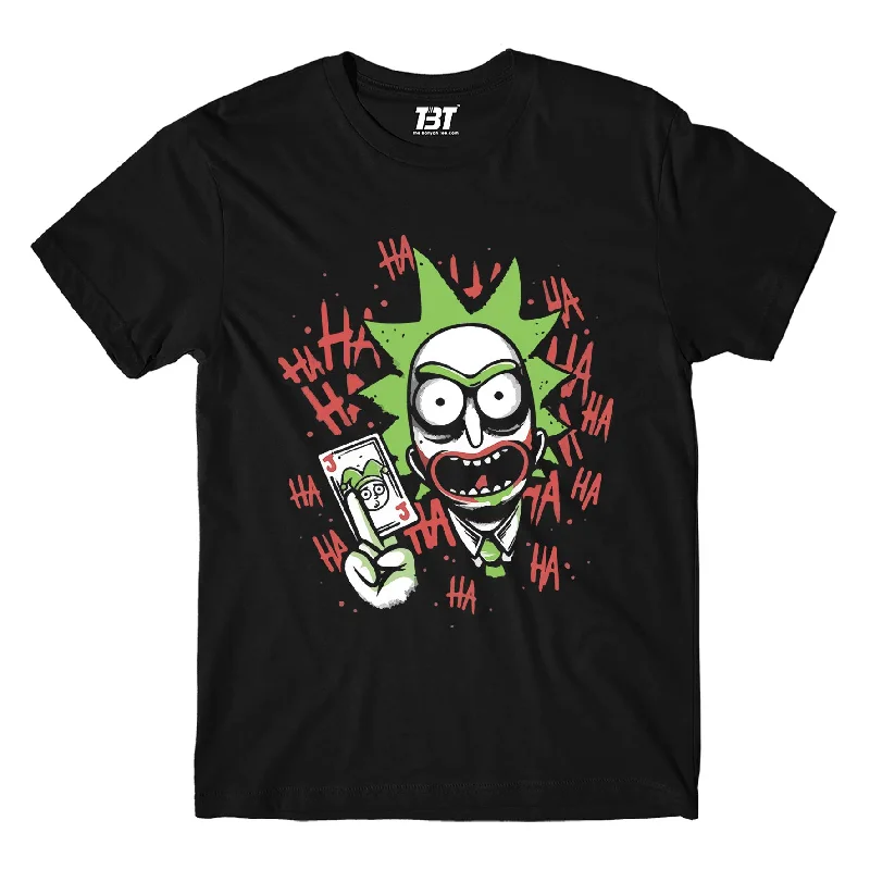 quilted t-shirts warmth -Rick and Morty T shirt - Joker