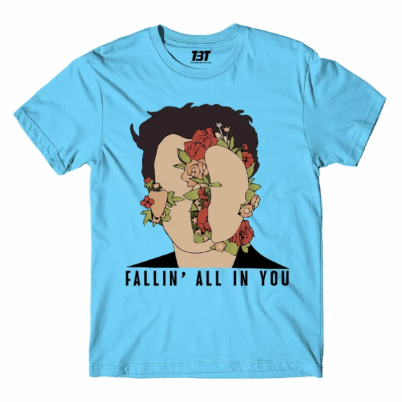 nerdy t-shirts tech -Shawn Mendes T shirt - Fallin' All In You