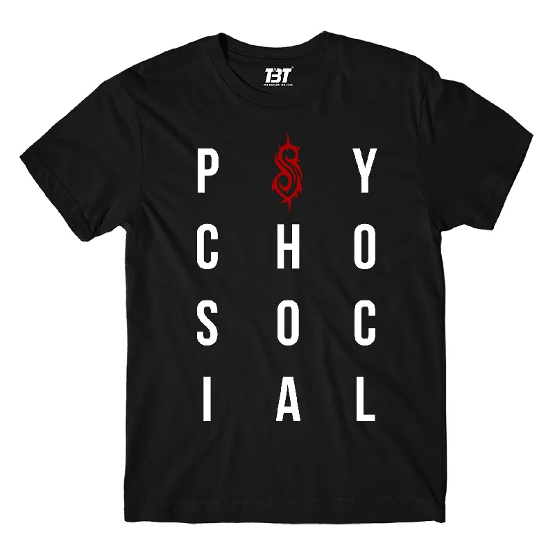 marled t-shirts texture -Slipknot T shirt - Psychosocial