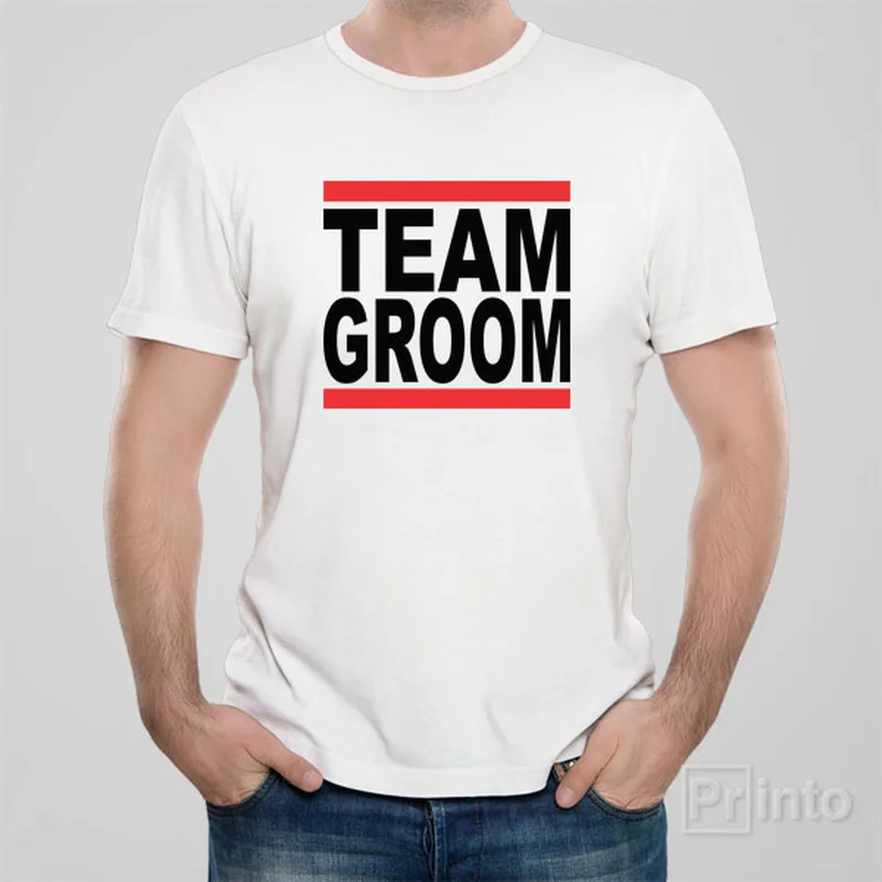 nerdy t-shirts tech -TEAM GROOM