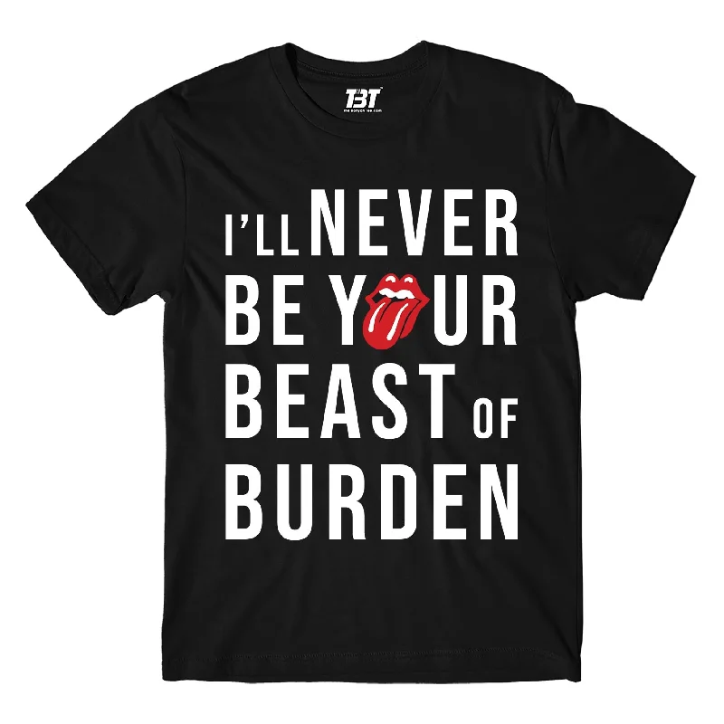 ripped t-shirts grunge -The Rolling Stones T shirt - Beast Of Burden