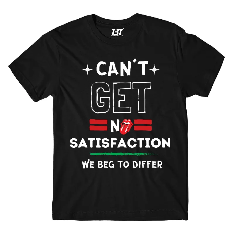 keyhole neck t-shirts -The Rolling Stones T shirt - Can't Get No Satisfaction