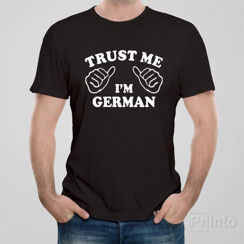 pastel tie-dye t-shirts -Trust me - I am German - T-shirt