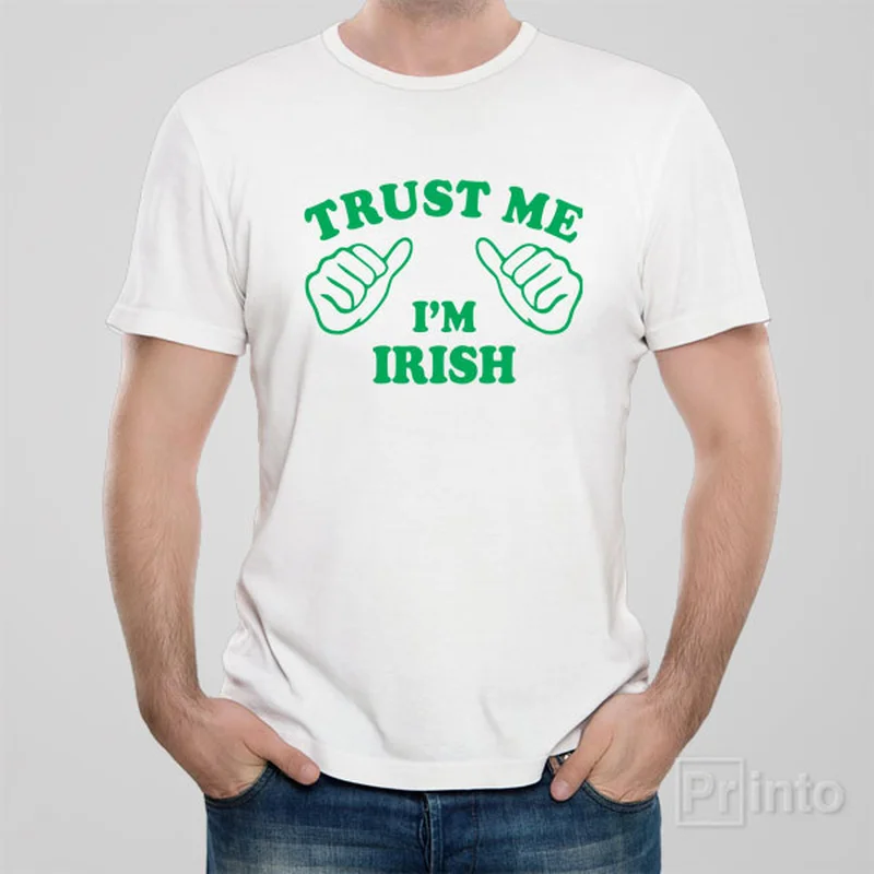 windproof t-shirts -Trust me - I am Irish - T-shirt