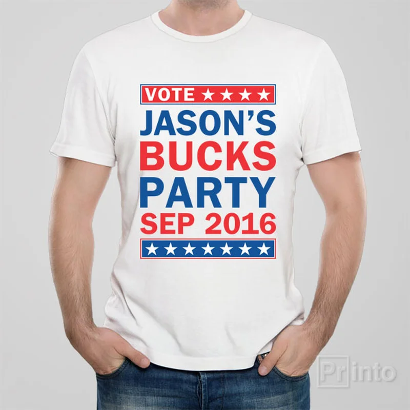 baby t-shirts soft -Vote for bucks party - T-shirt