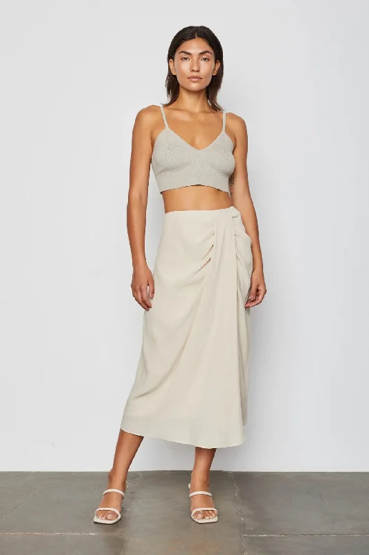 class reunion skirts -Nessa Skirt in Linen