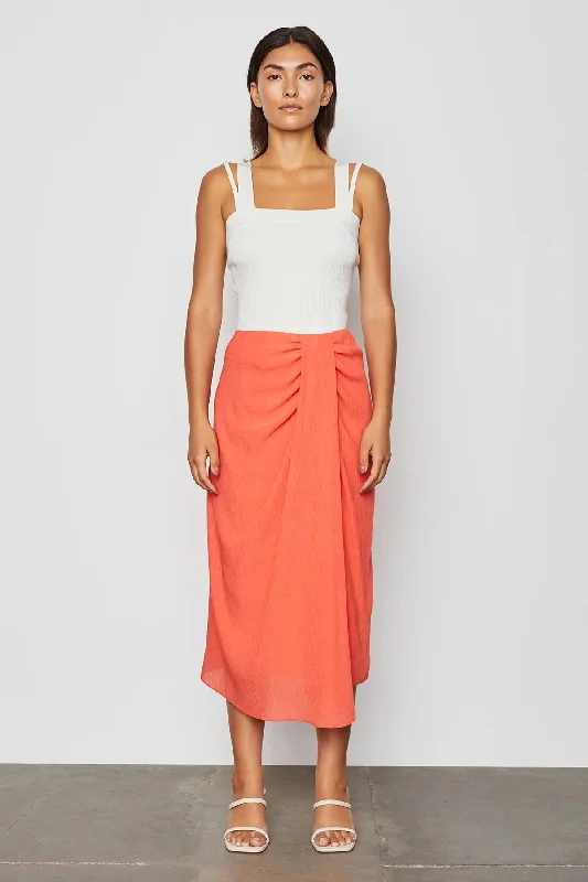 anniversary skirts -Nessa Skirt in Orange