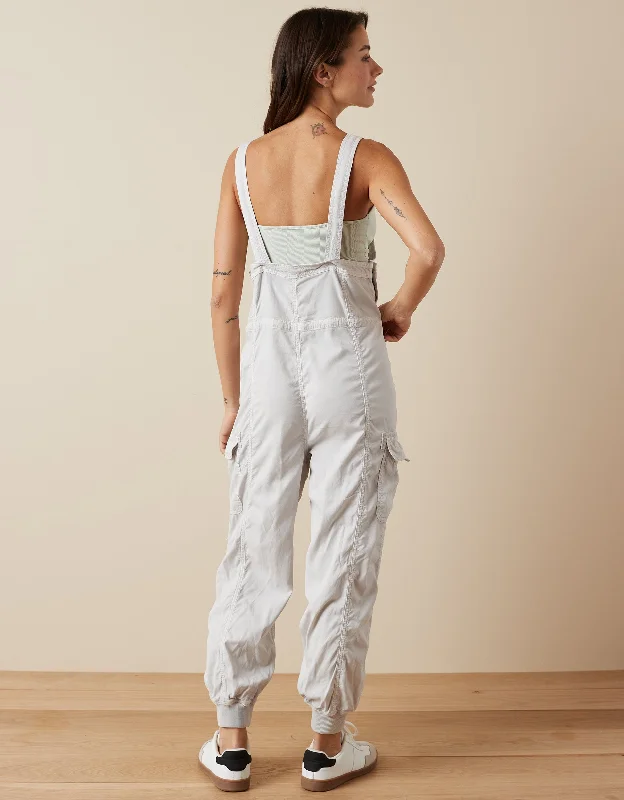 date night pants -AE Dreamy Drape Baggy Cargo Overall