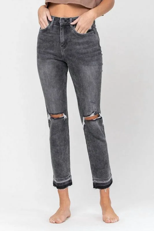 car enthusiast pants -Ashton Jeans In Black Washed