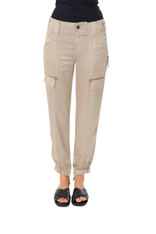 sibling pants bond -Axel Jogger In Khaki