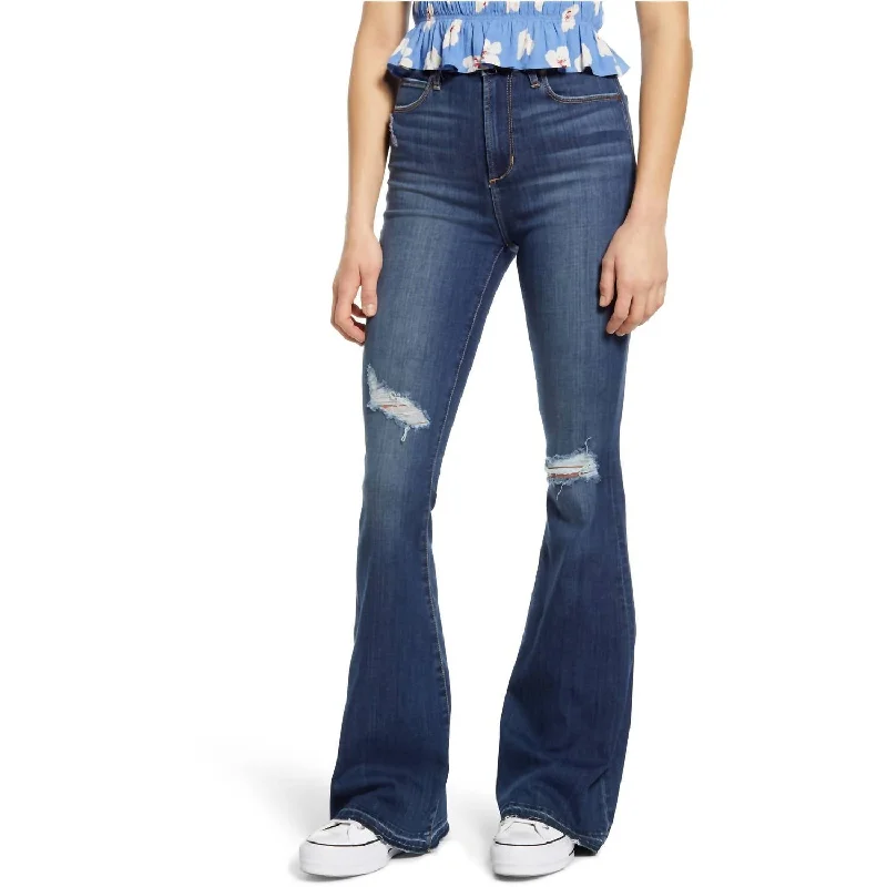 tourist pants fun -Bridget High Rise Flare Jean In Hanford