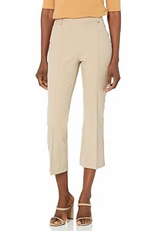 bartender jeans sleek -Cropped Amanda Bootcut Pant In Sharp Khaki