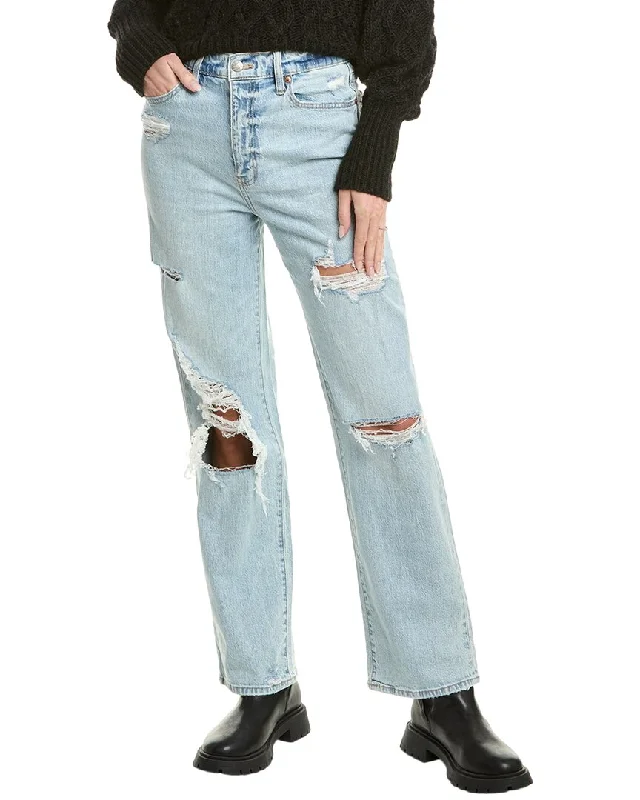 UV protection pants -DAZE DENIM Sunhigh Rise Vintage Straight Jean